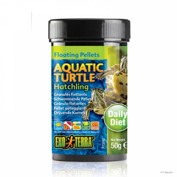 FLOATING PELLETS AQUATIC TURTLE HATCHLING 1.7 OZ – 50 G